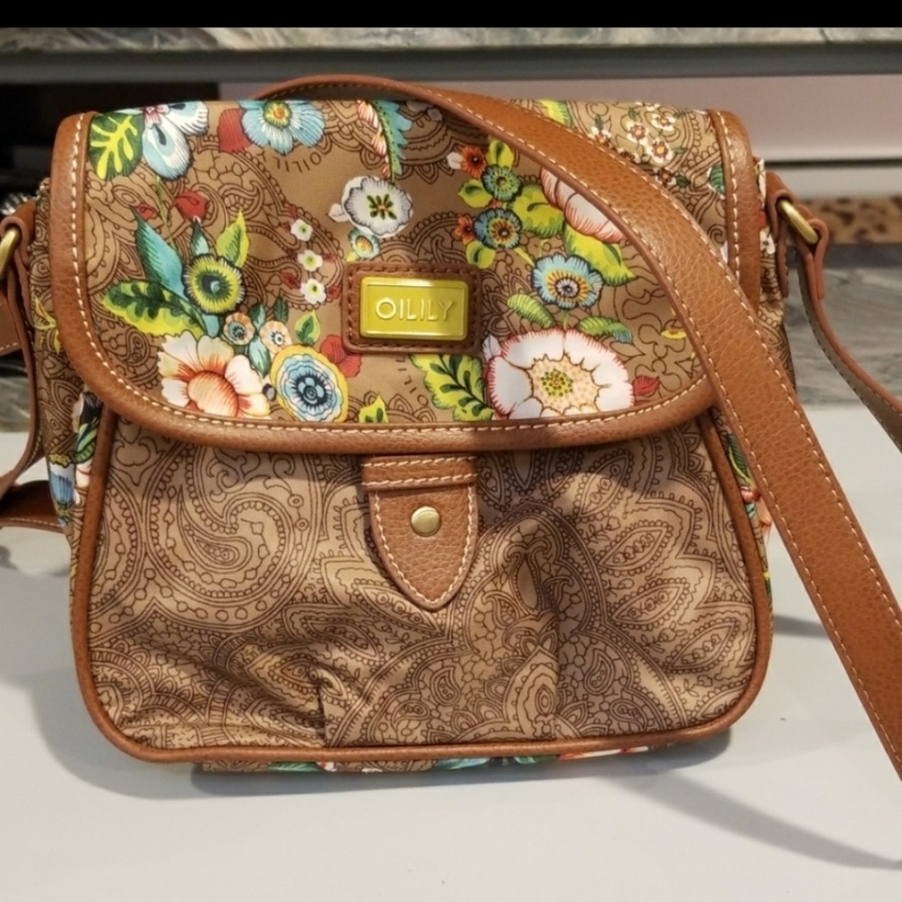 Oilily Carry All Medium Crossbody Bag